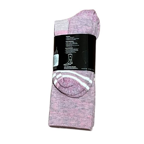 Harley-Davidson Heathered Pink All Weather Socks, 2 Pairs, Size M, NWT - Picture 3 of 6